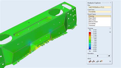 sheet metal simulation|altair inspire form.